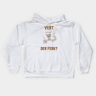 Vert Der Ferk Vintage Kids Hoodie